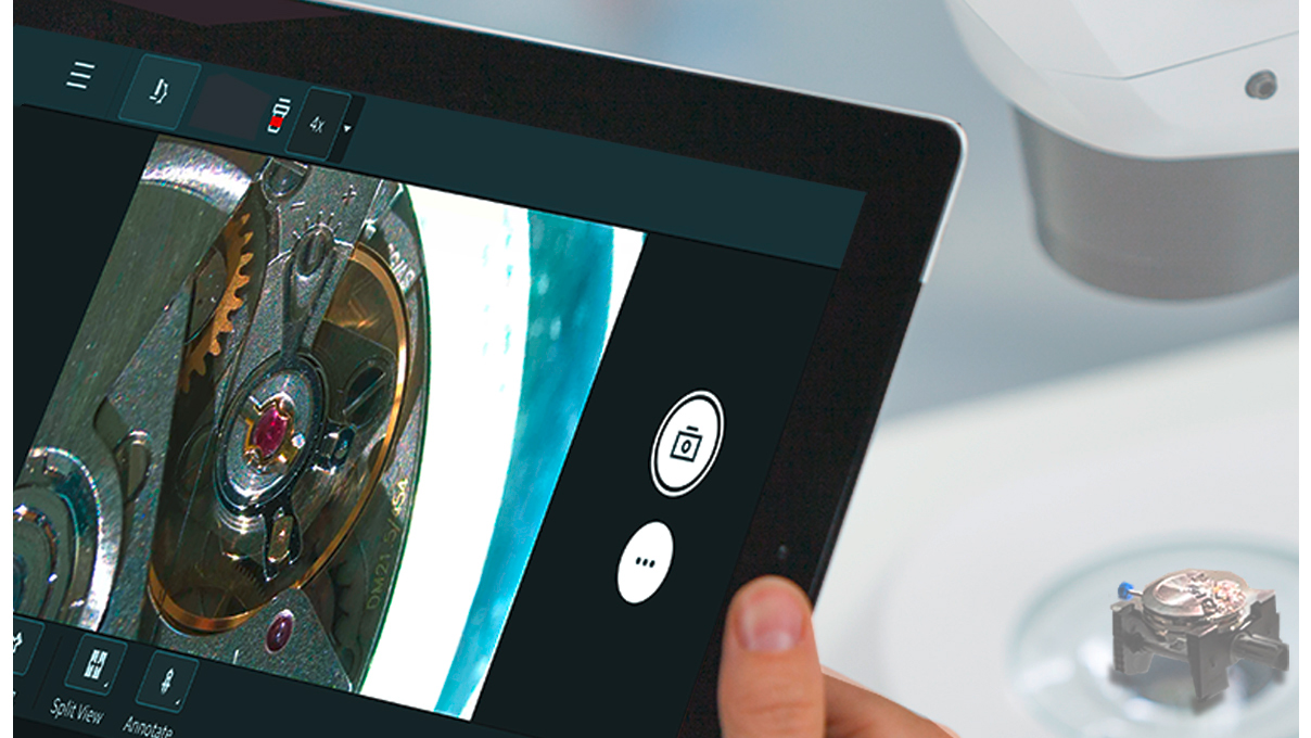 Zeiss Labscope for Windows, software for digital microscopy for use in digital training or for cross-
computer documentation of object states