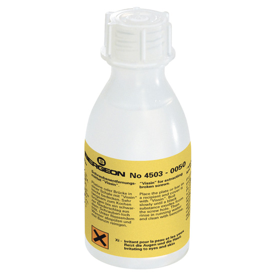 Bergeon 4503-0050 Vissin screw removal liquid, 50 ml