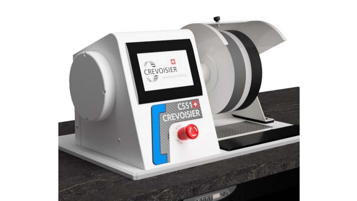 Crevoisier C551 (M12) mit Werktisch S-Line Comfort, ohne Einfassung, inkl. Absaugung, Tischplatte
schieferfarben, Netzteil unten (400 V) Crevoisier C551 (M12) mit Werktisch S-Line Short, ohne Einfassung, inkl. Absaugung, Tischplatte
schieferfarben, Netzteil unten (400 V)