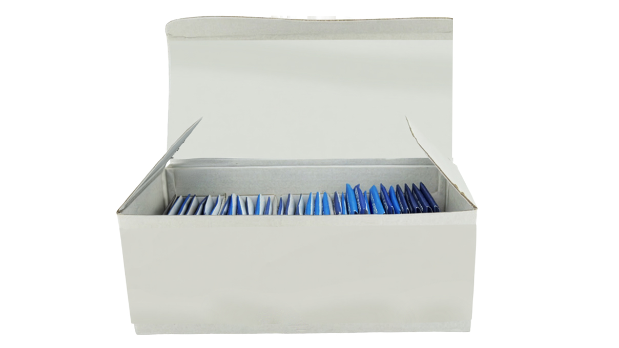 Assortment of 50 mineral glasses MS, 361 - 410