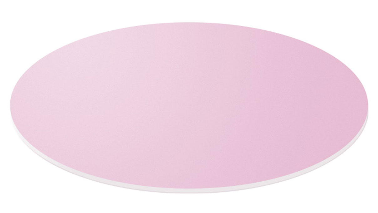 Lapideerfolie, Ø 240 mm, korrel 3 µm, roze, zelfklevend