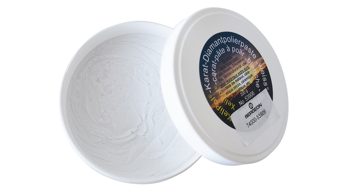 XeliPol Karat diamond polishing paste, white, 200 g