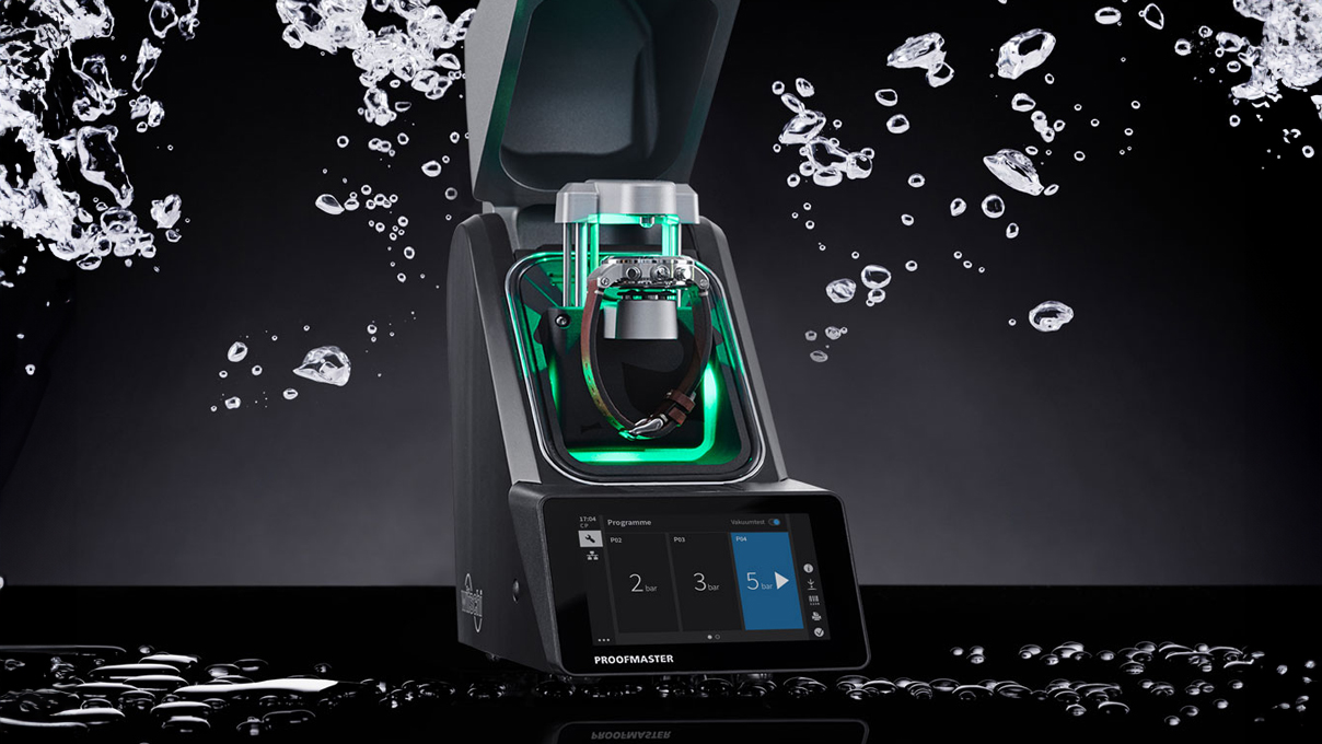 Witschi ProofMaster CP Wasserdichtigkeitsprüfgerät, mit integriertem Kompressor