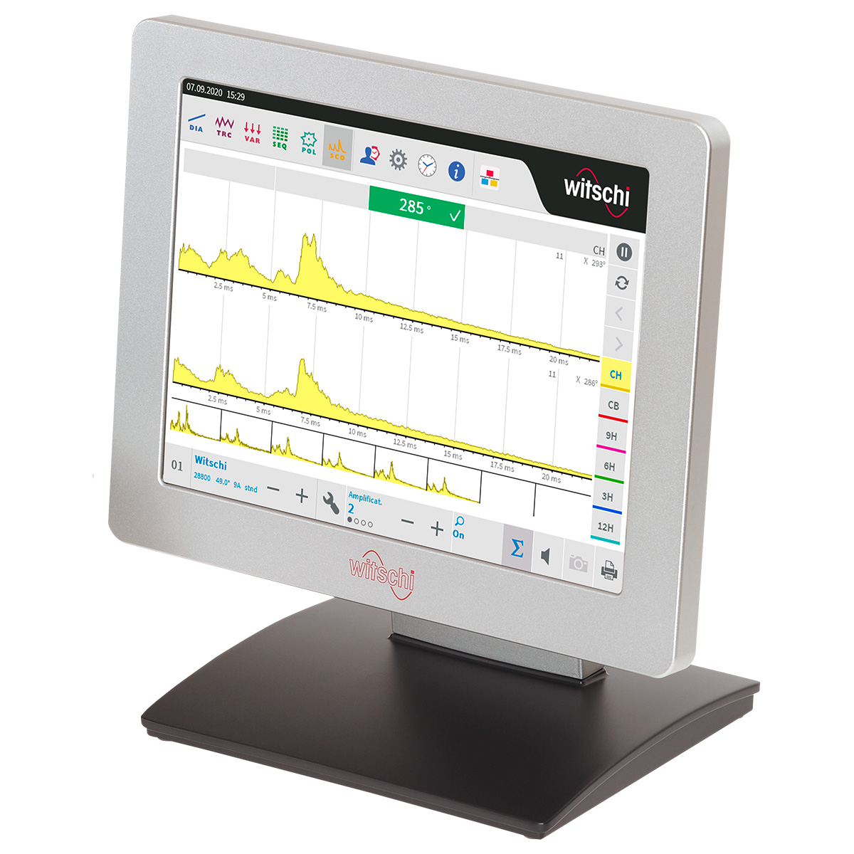 Witschi Chronoscope X1 met Micromat C (automatisch)
