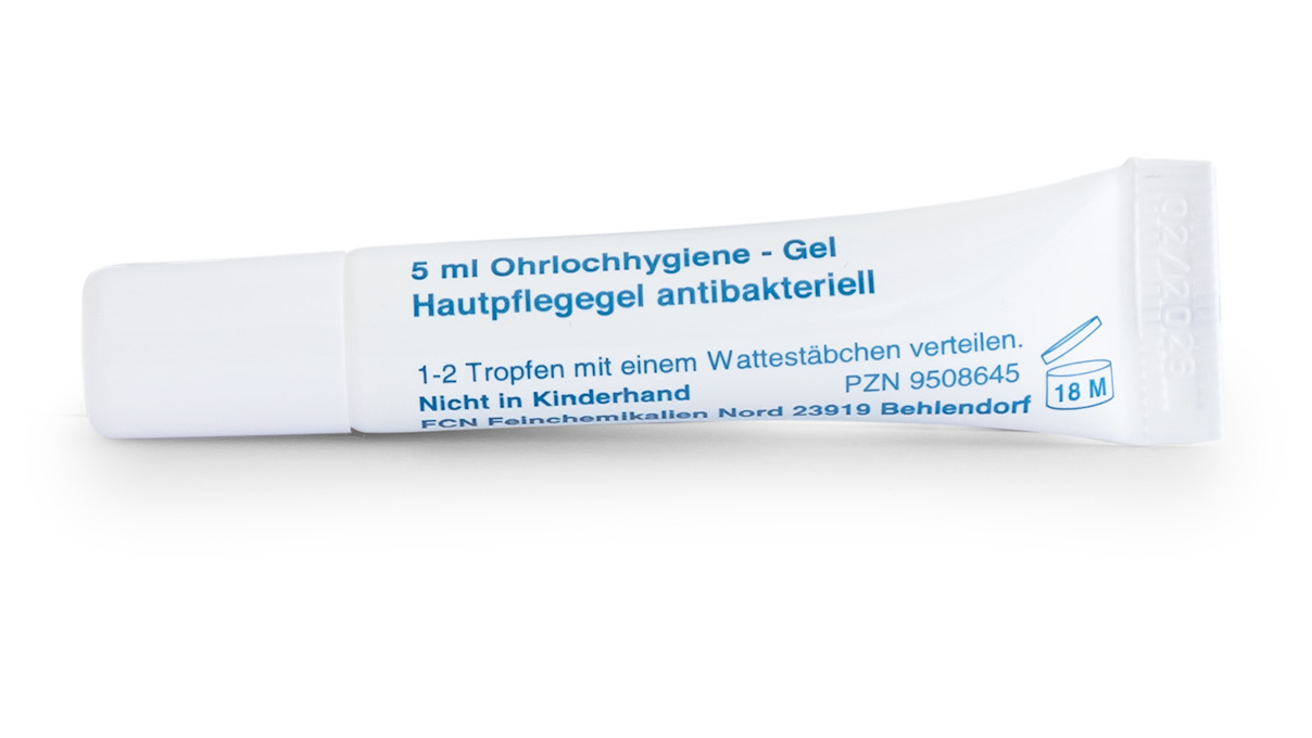 Ear piercing hygiene gel, 5 ml