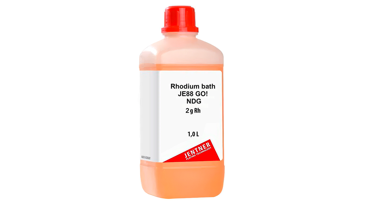 Rhodium bath JE88 GO! NDG - 2 g/l Rh, 1 liter