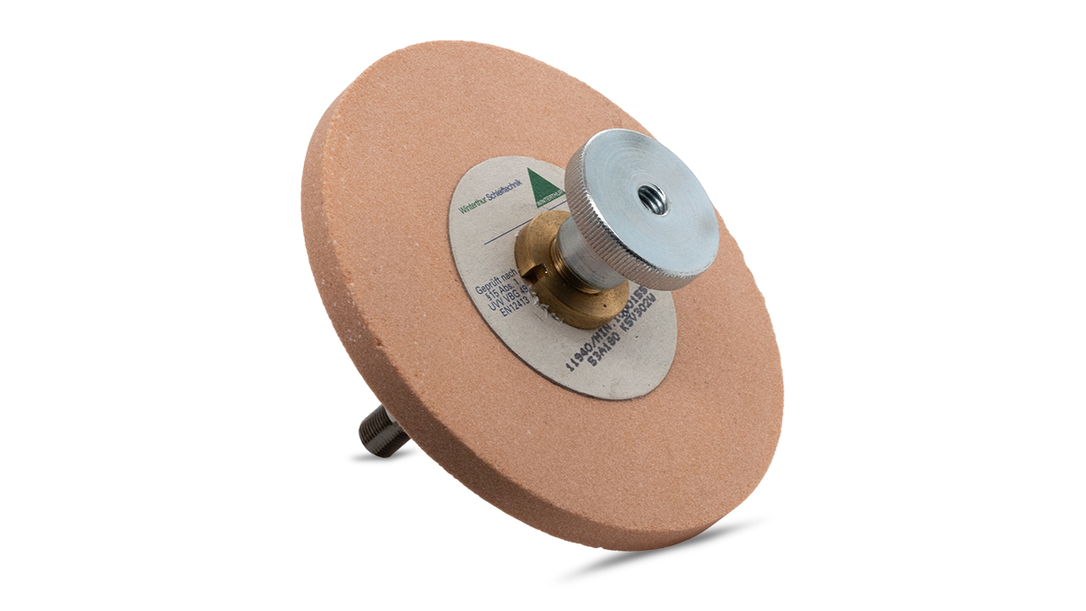 Horia TH 34a Schleifscheibe fein, mit Halter, Aufnahme B8, Ø 80 mm