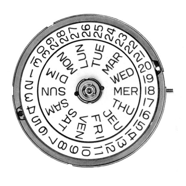 AU-Werk ETA 2846  11 1/2''' SC DD AUT (mechanisch)