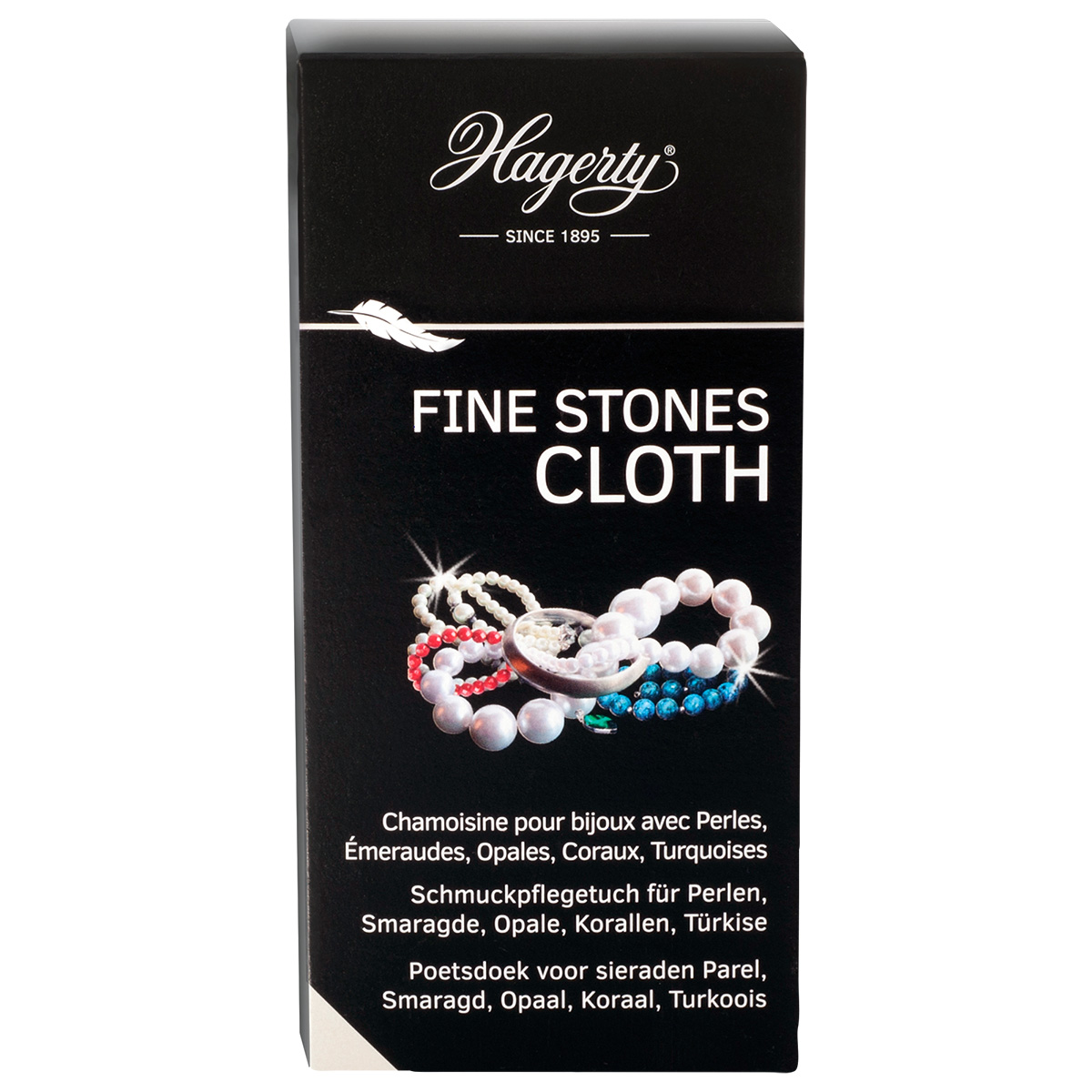 Hagerty Fine Stones Cloth, care cloth for gemstones, 36 x 30 cm