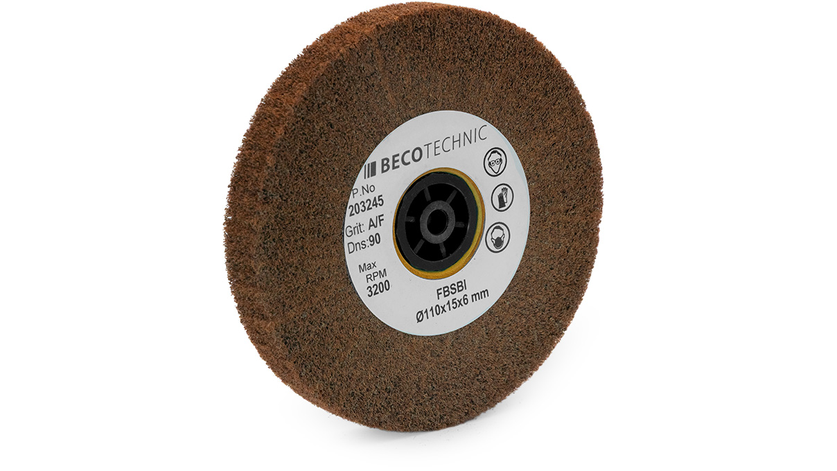 Satiflex Grinding wheel fine Ø 110 x 15 x 6 mm, aluminum oxide