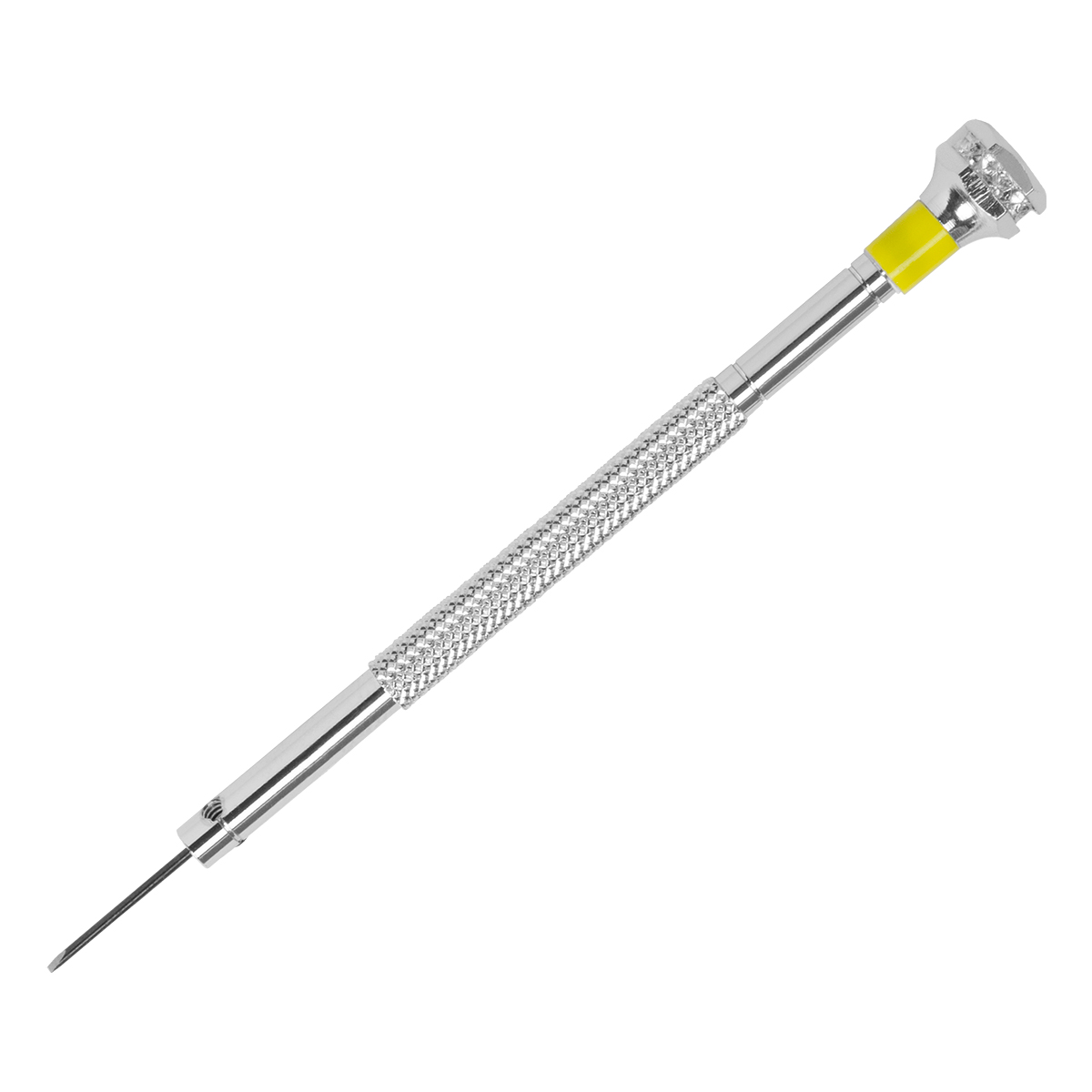 BasicPlus screwdriver, slot, 0,8 mm, yellow