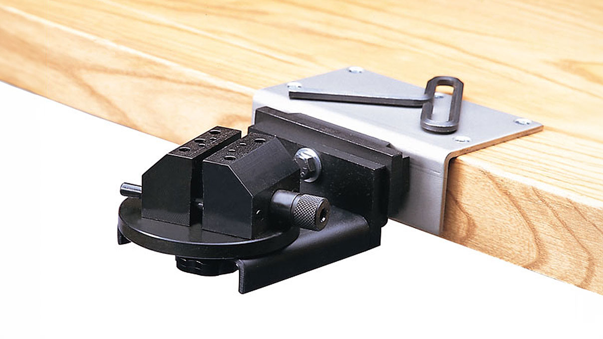 GRS Multi-Purpose Vise, draai- en kantelbare multifunctionele bankschroef, voor BenchMate