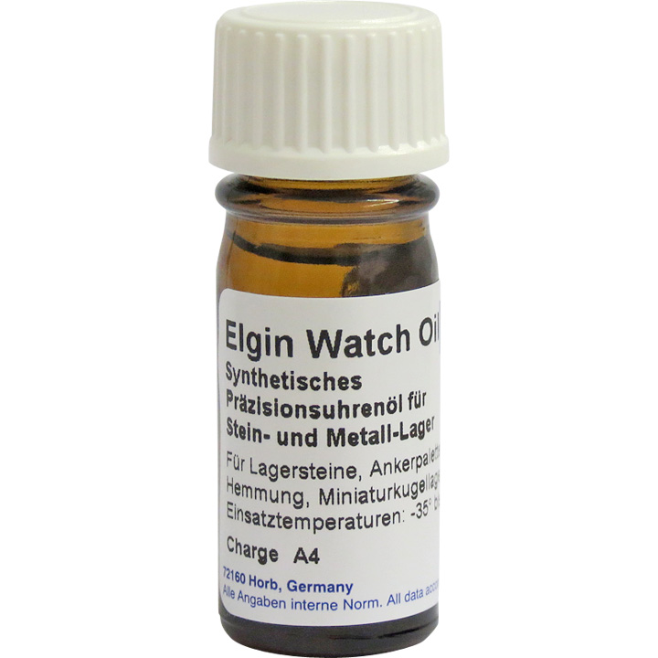 Etsyntha Elgin Watch Oil, precision watch oil, 5 ml