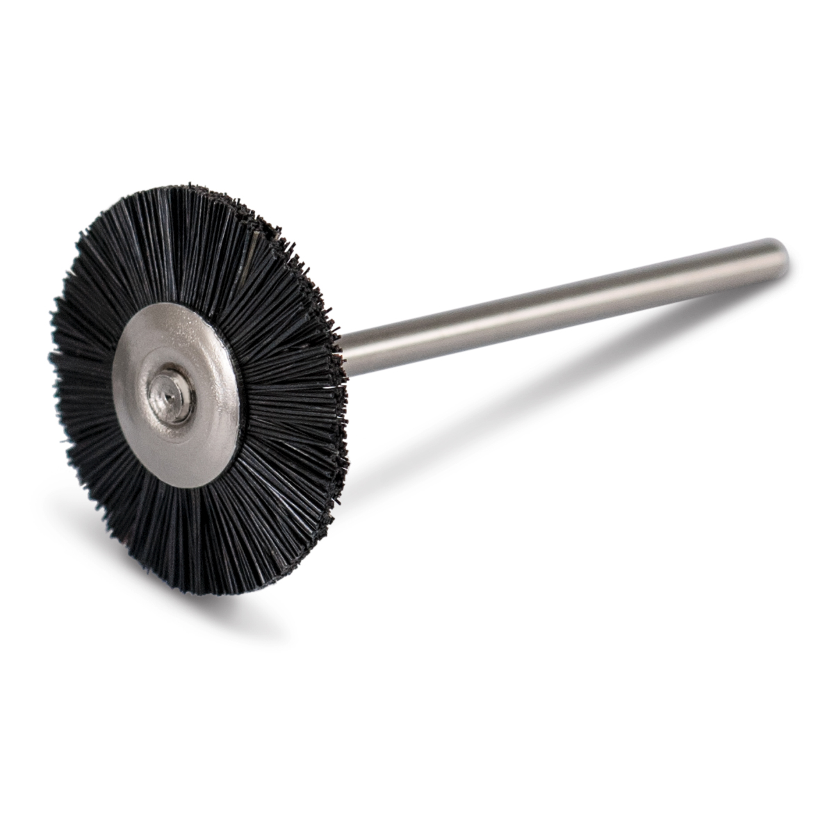 Circular brush, Chungking bristles, black, Ø 21 mm, hard, HP-shank
