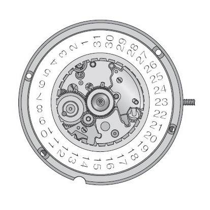 AU-Werk ETA 2004-1 H1 SC 3H