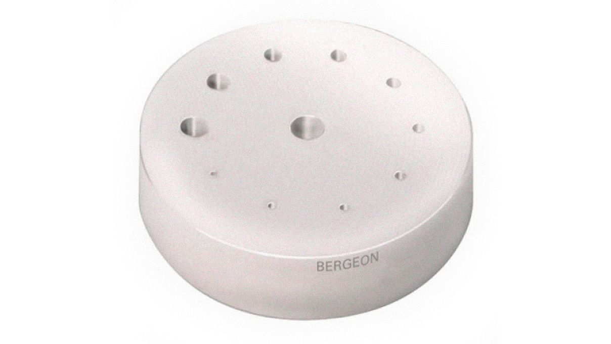 Bergeon 30110-D gatenplaat, Ø 35 mm, Delrin®