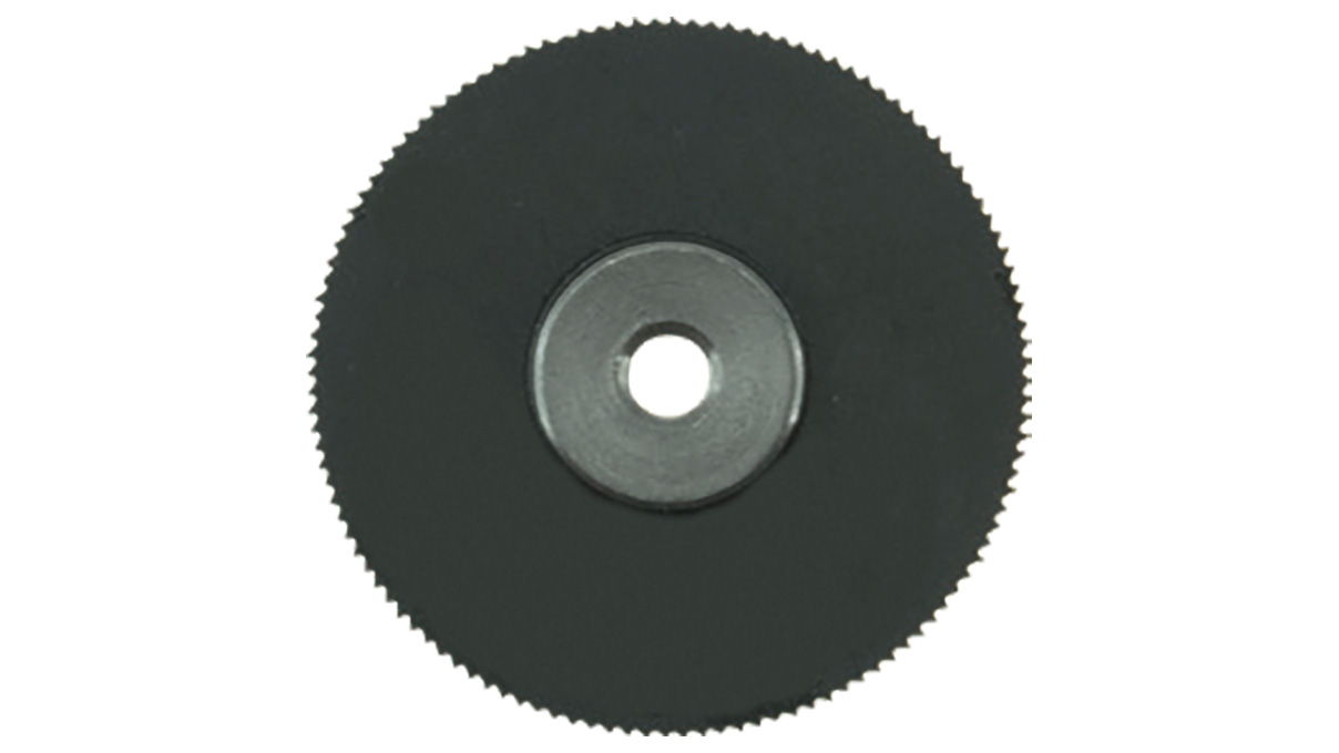 Bergeon 30410-S-CHC Ersatzsäge für Ringsägezange 30410, Schnellstahl,  Ø 30 mm, mit Messingkern,
Gewinde M4
