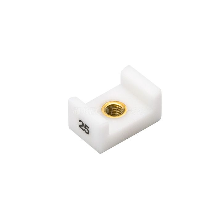 Delrin dies, square shaped size 25