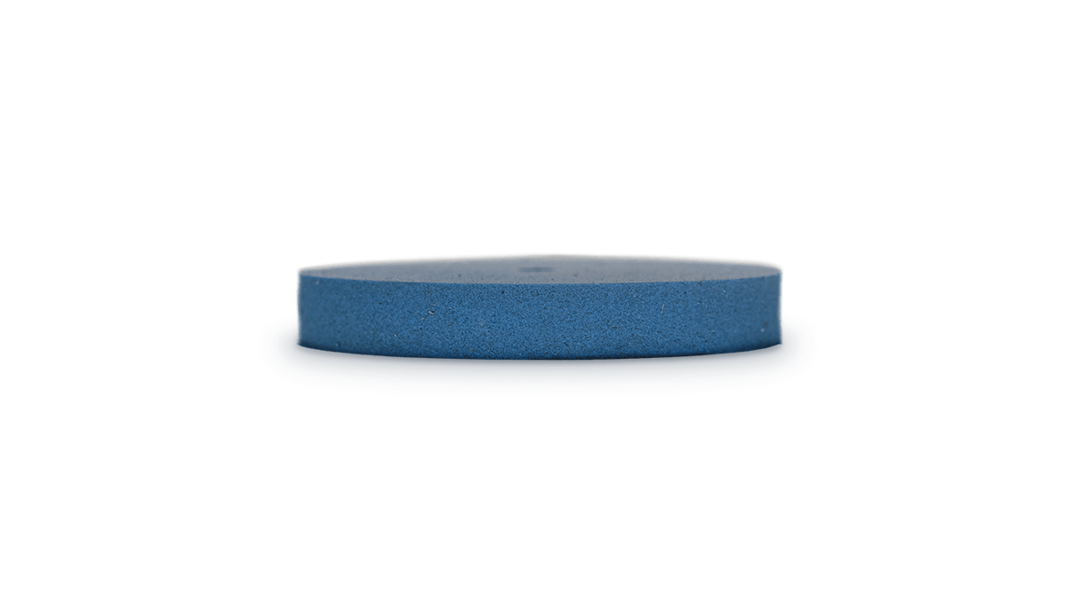Polijster Eveflex, donkerblauw, wiel, Ø 22 x 3 mm, hard, korrel zeer grof