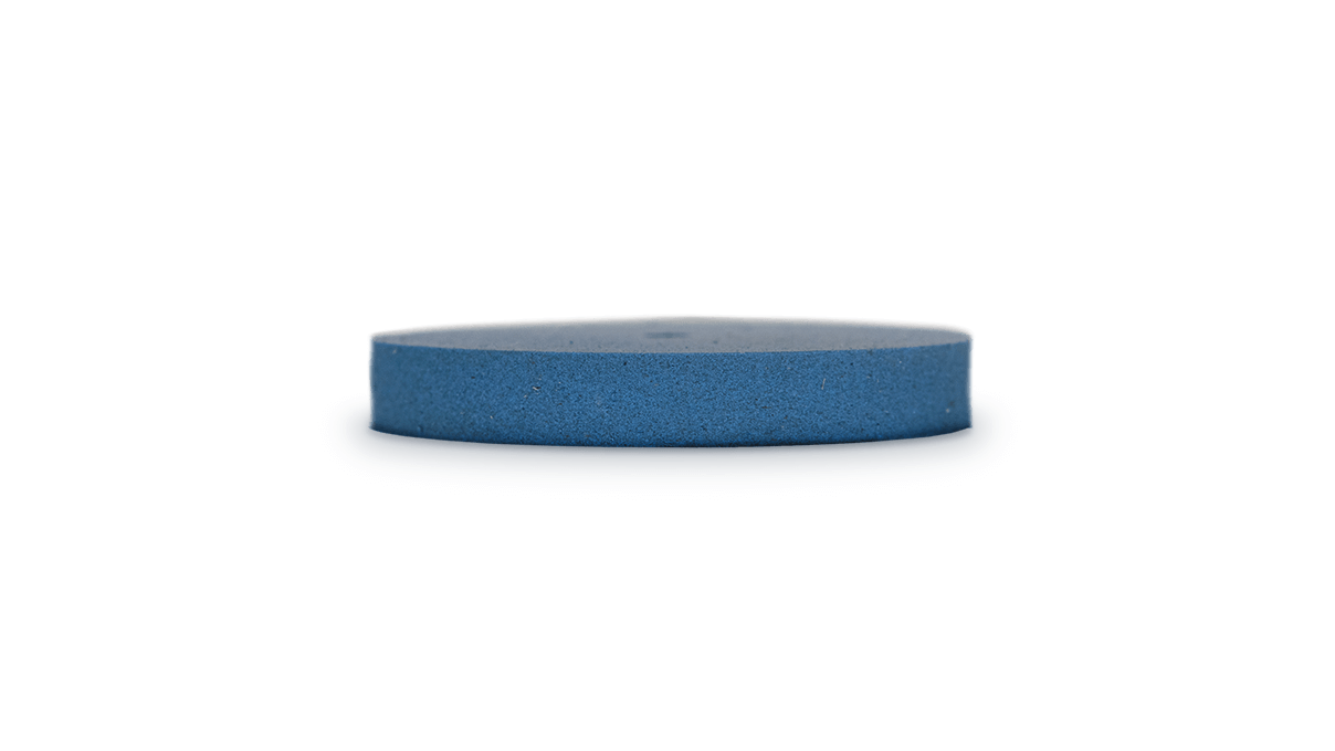 Polisher Eveflex, dark blue, wheel, Ø 22 x 3 mm, hard, grain very coarse