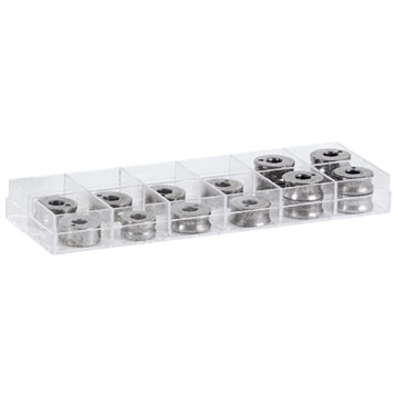 Ring width changing machine with 17 steel dies