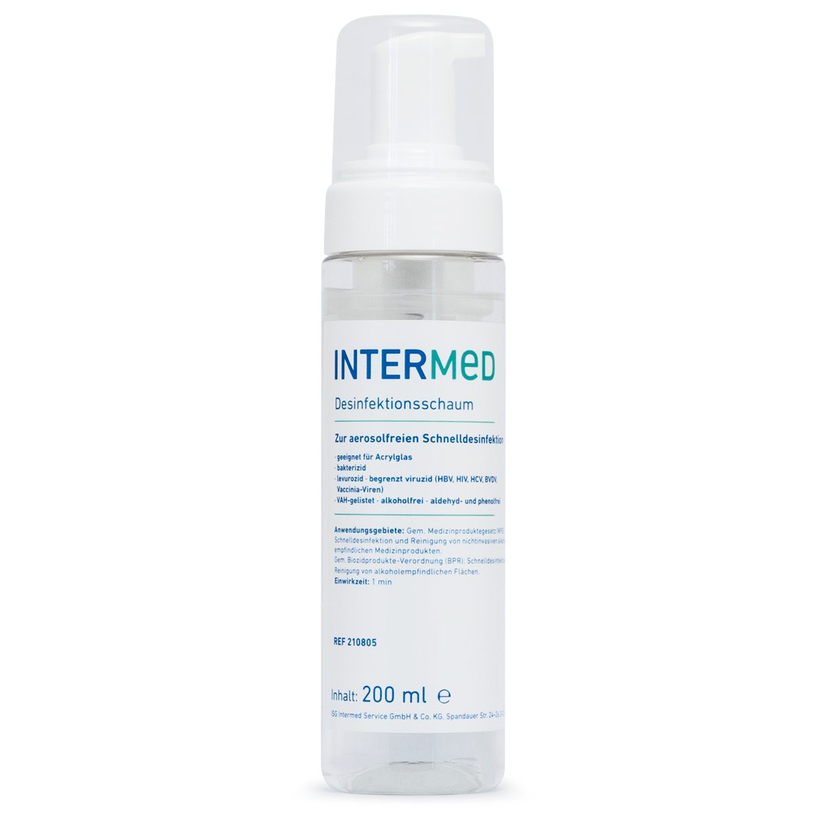 Intermed Disinfectant foam, 200 ml