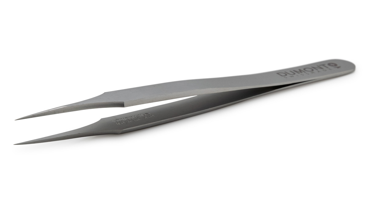 Dumont Tweezers Type 4, very fine, stainless steel, 110 mm