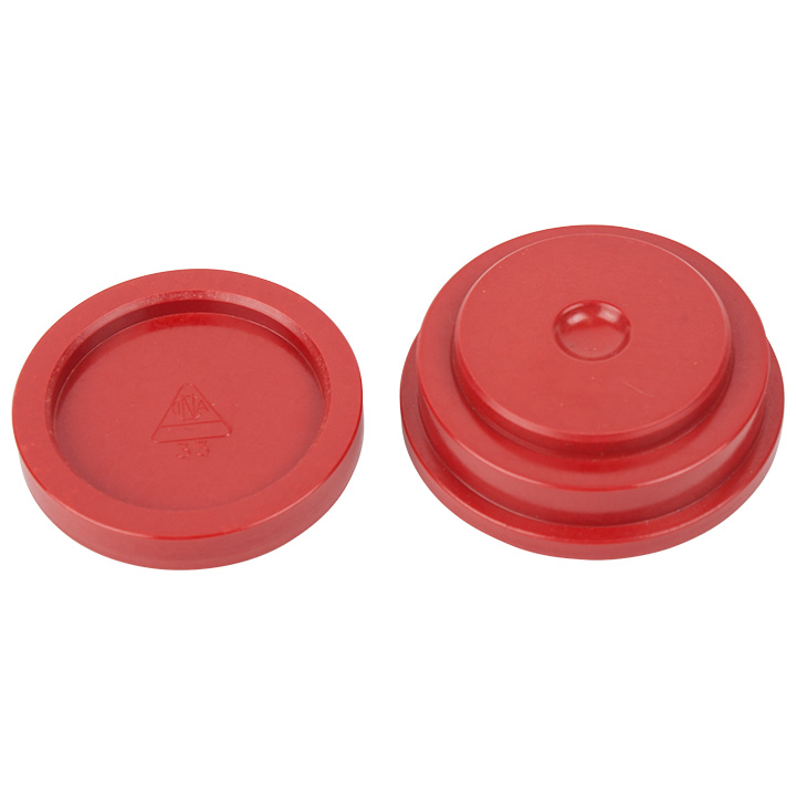 Ölbehälter aus Bakelit, Rot, hohl, Ø 9 mm