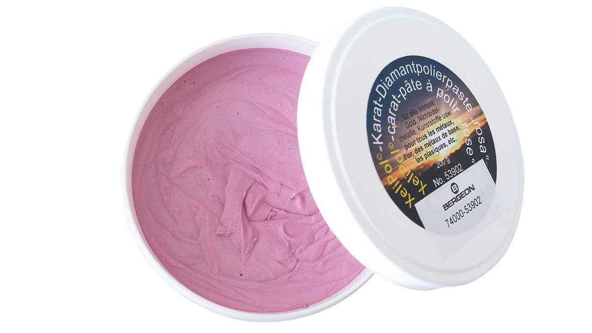 XeliPol Karat diamond polishing paste, pink, 200 g