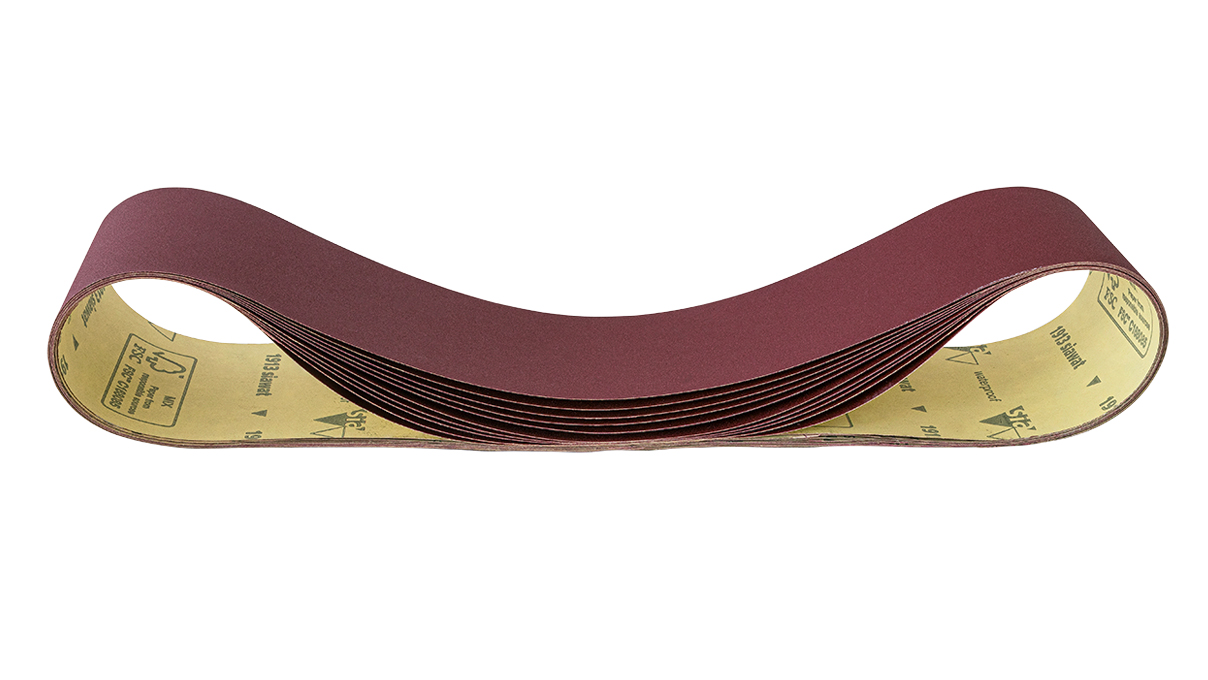 Siawat 1913 Cinta lijadora sin fin, Tamaño del grano 220, 8 x 1000 mm