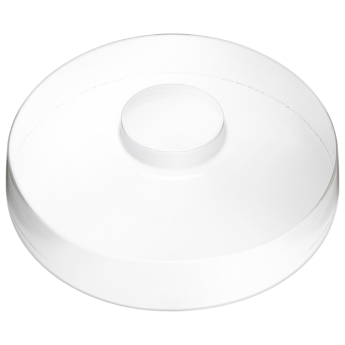 Dust cover, transparent, Ø 275 x 50 mm