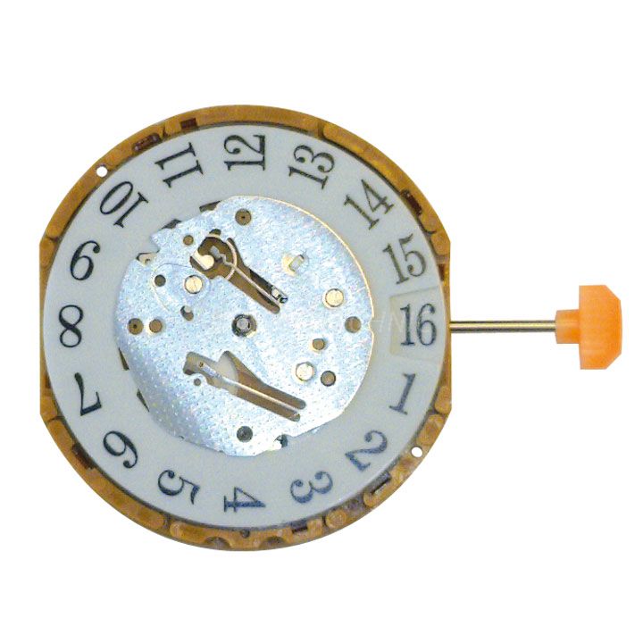 AU-Werk Miyota GP11 12''' DATE3 SS BIG DATE Quarz (371 | SR920SW)
