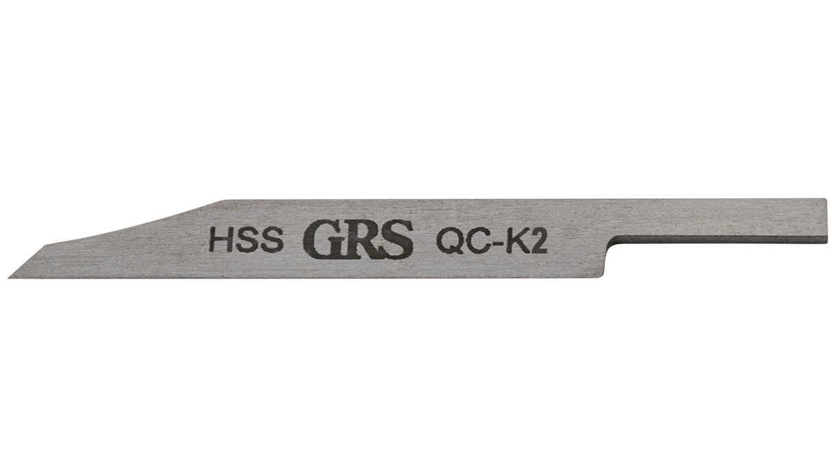 GRS QC Gravierstichel, Messer, QC-K2, 2,2 mm