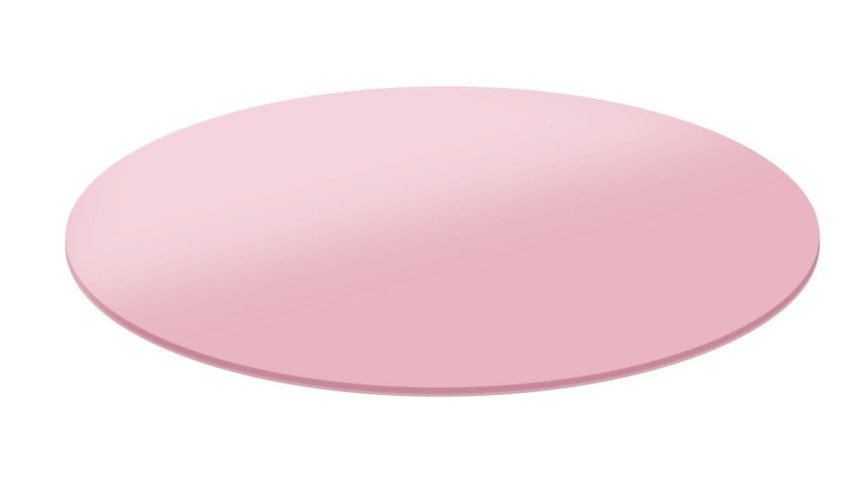 3M Schuurvellen ILF 261X, Ø 203 mm, korrel 3 µm, roze, niet-klevend