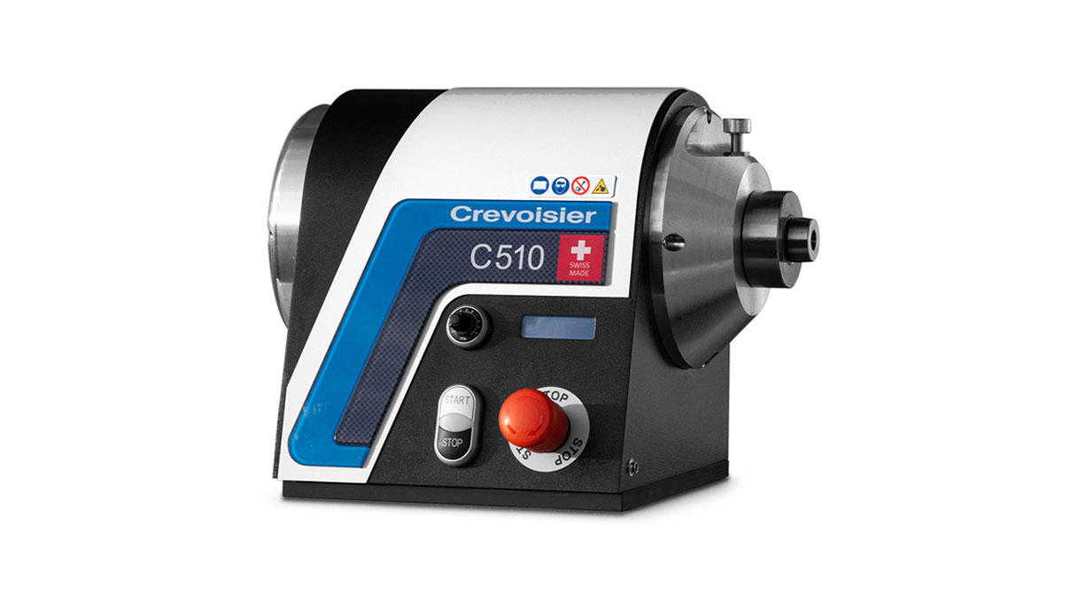 Crevoisier C510:  Polijstmachine (M12) voor montage op de werkbank (400 V)