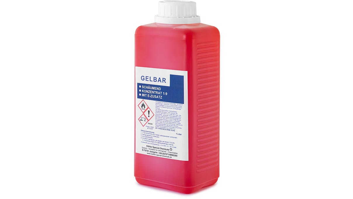 Gelbar - Uhrenbereich