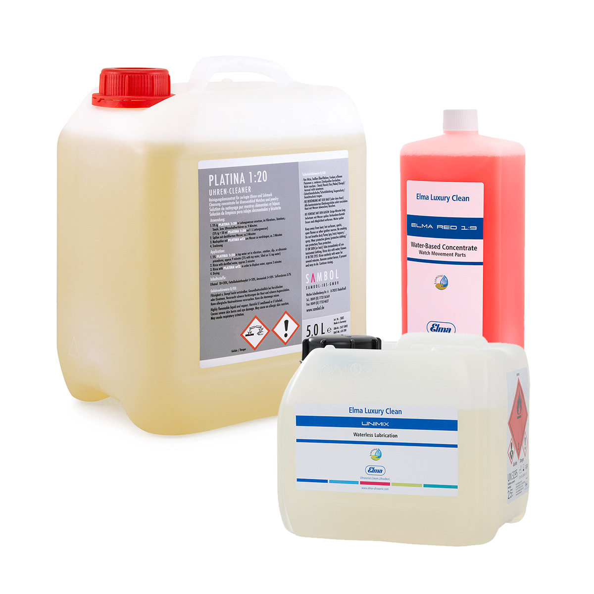 Watch cleaning solutions