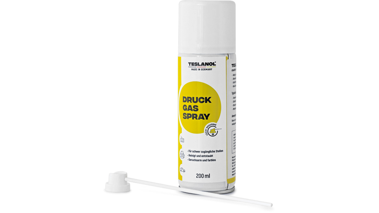 Teslanol D schoonmaak druk-gas spray, 200 ml