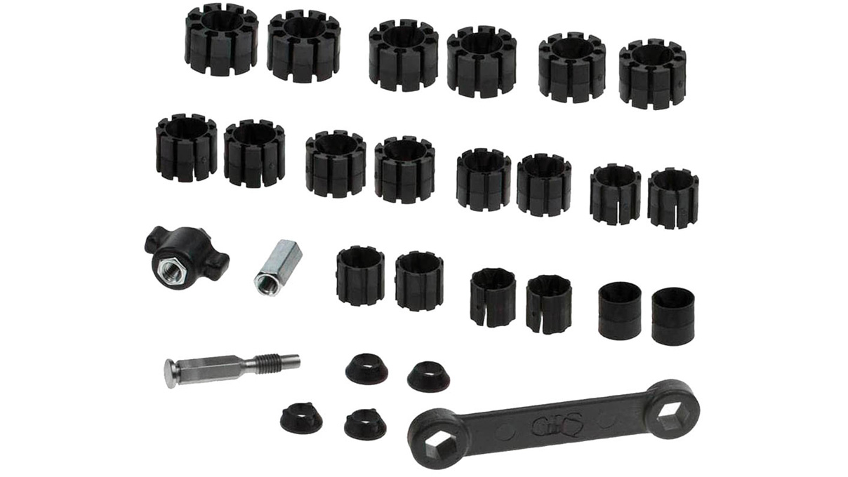 GRS 004-707 ID ring holder spare parts kit, with accessories