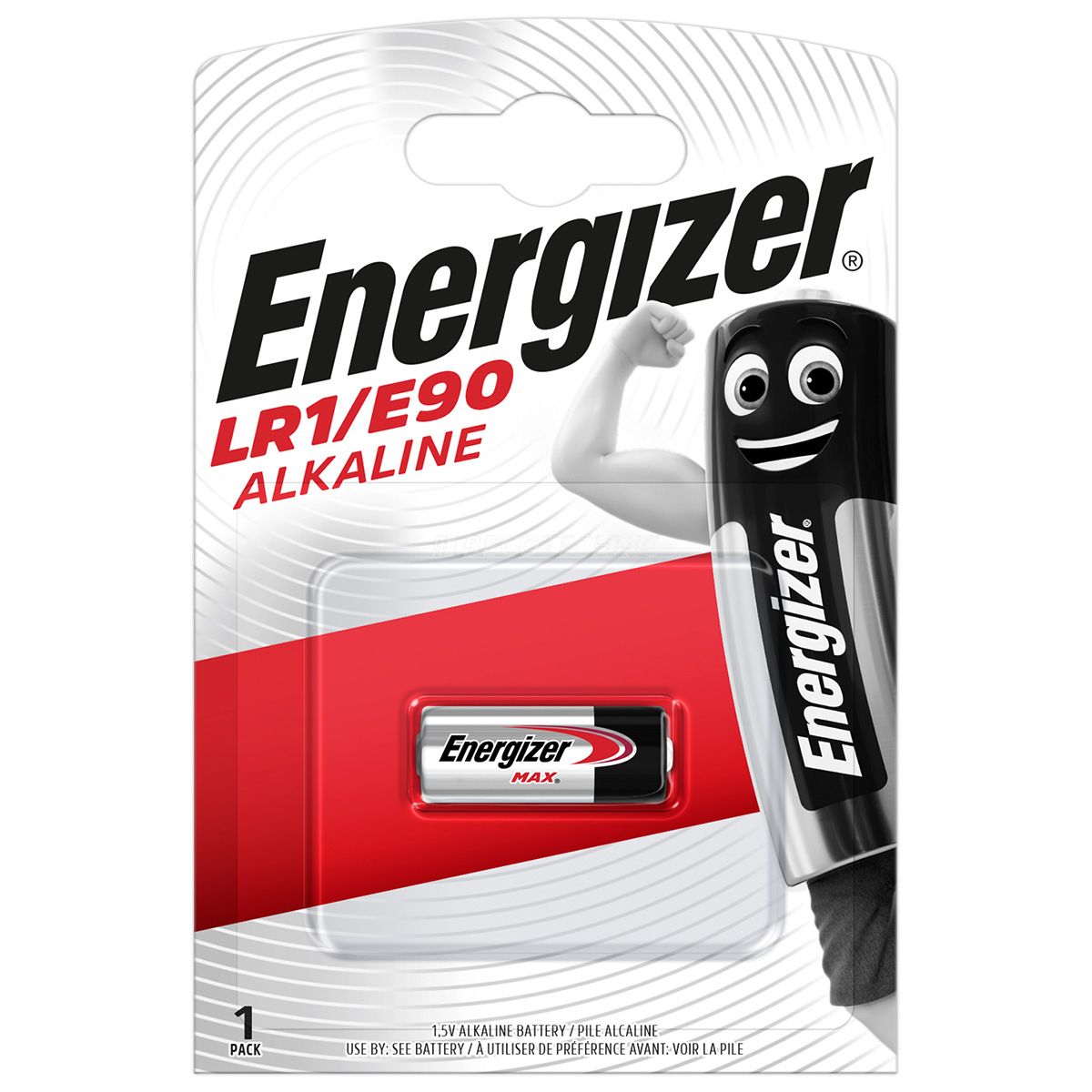 Energizer Lady 1,5 volt Alkaline in a blister LR1/E90