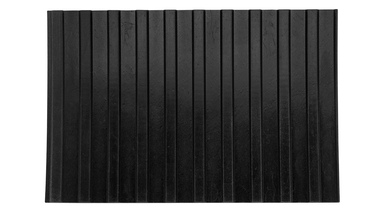 Gereedschapsmat, gegroefd, antislip, 100 x 150 x 3 mm