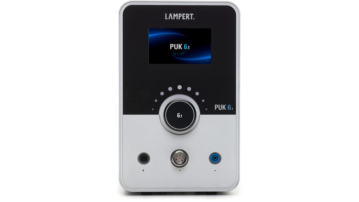 Lampert puntlasser PUK 6.1 met lasmicroscoop SM 6 en handstuk