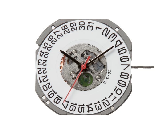 AU-Werk Miyota 1S13 11 1/2''' DATE6 SC Quarz (364 | SR621SW)