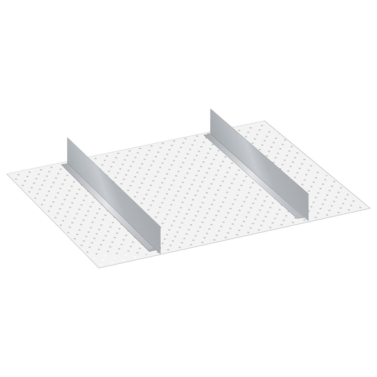 Lista Einteilungsmaterial, 2 Trennwände 27 E für 100/125 mm Fronthöhe