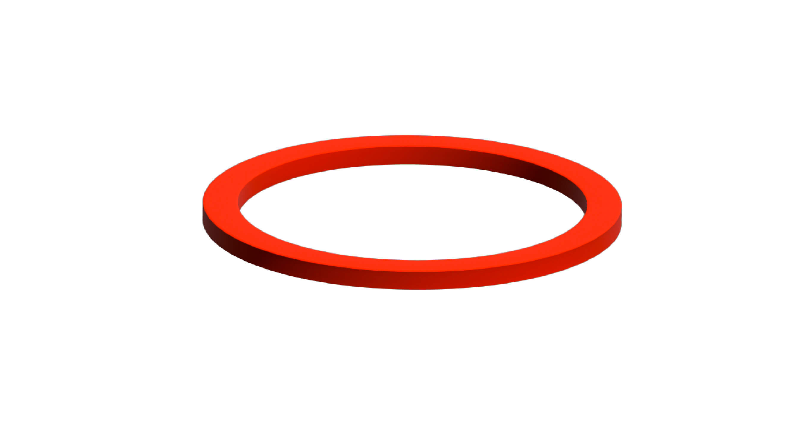 Gasget for flasks with Ø 70 mm, silicone