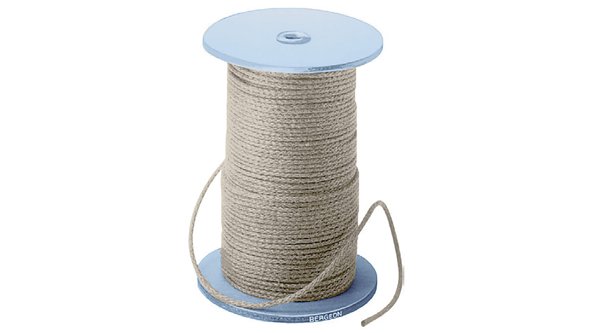 Hanfseil für Pendeluhren, geflochten, Ø 2 mm, Meterware
