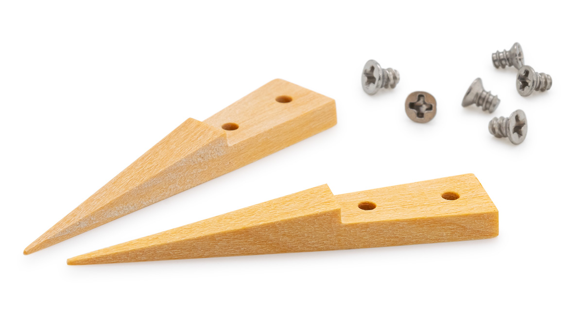 Beco Technic replacement tips, 259, Hardwood, for tweezers N° 217170