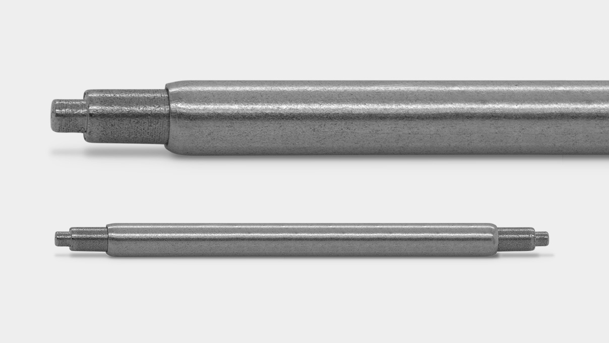 Telescopic spring bars