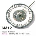 AU-Werk Miyota 6M12 10 1/2''' DATE3 SC Quarz (364 | SR621SW)