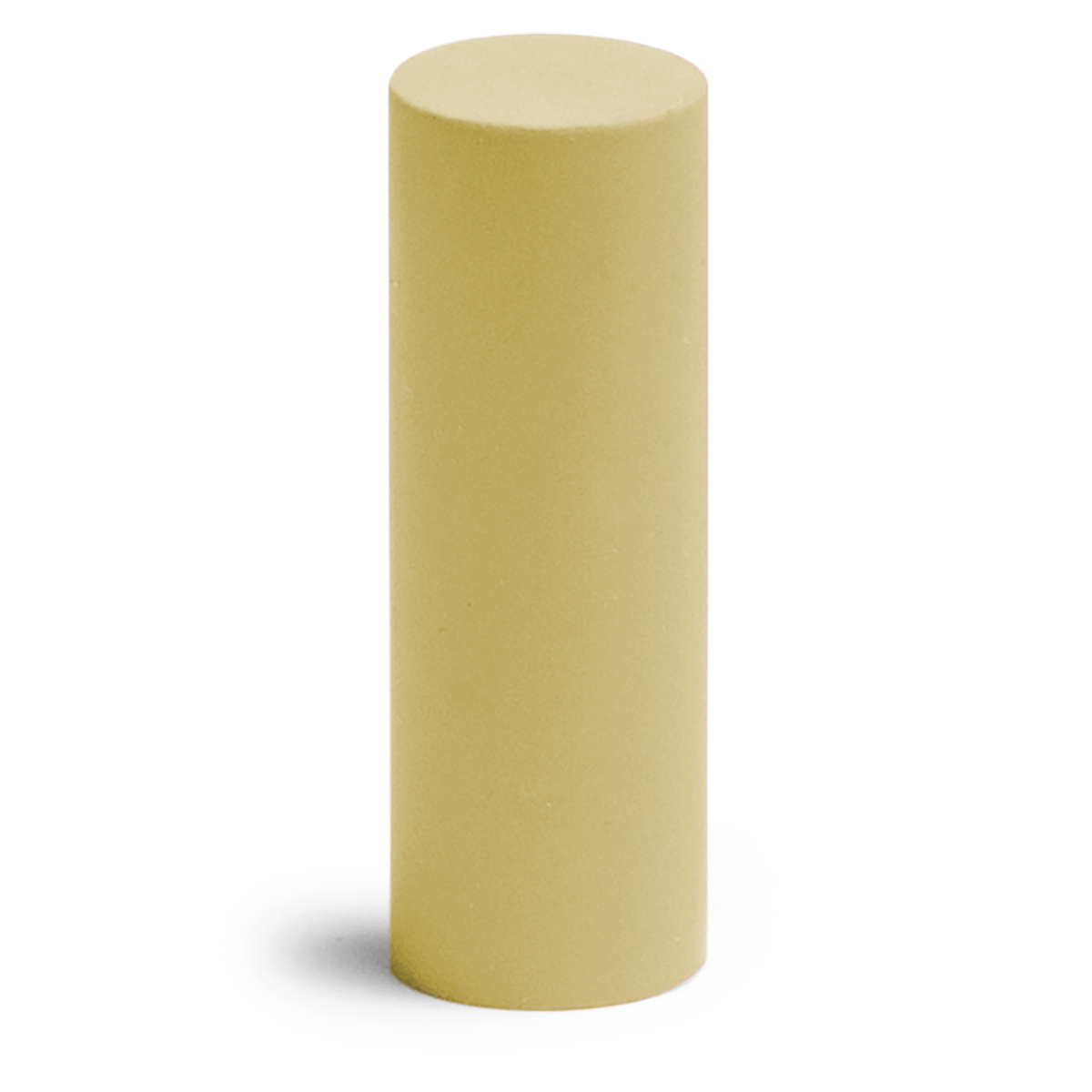 Polierer Goldstar, gelb, Zylinder, Ø 6 x 22 mm, Korn fein, nicht montiert, 12 Stück
